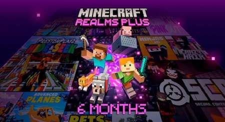 Minecraft Realms Plus 6 měsíců 1