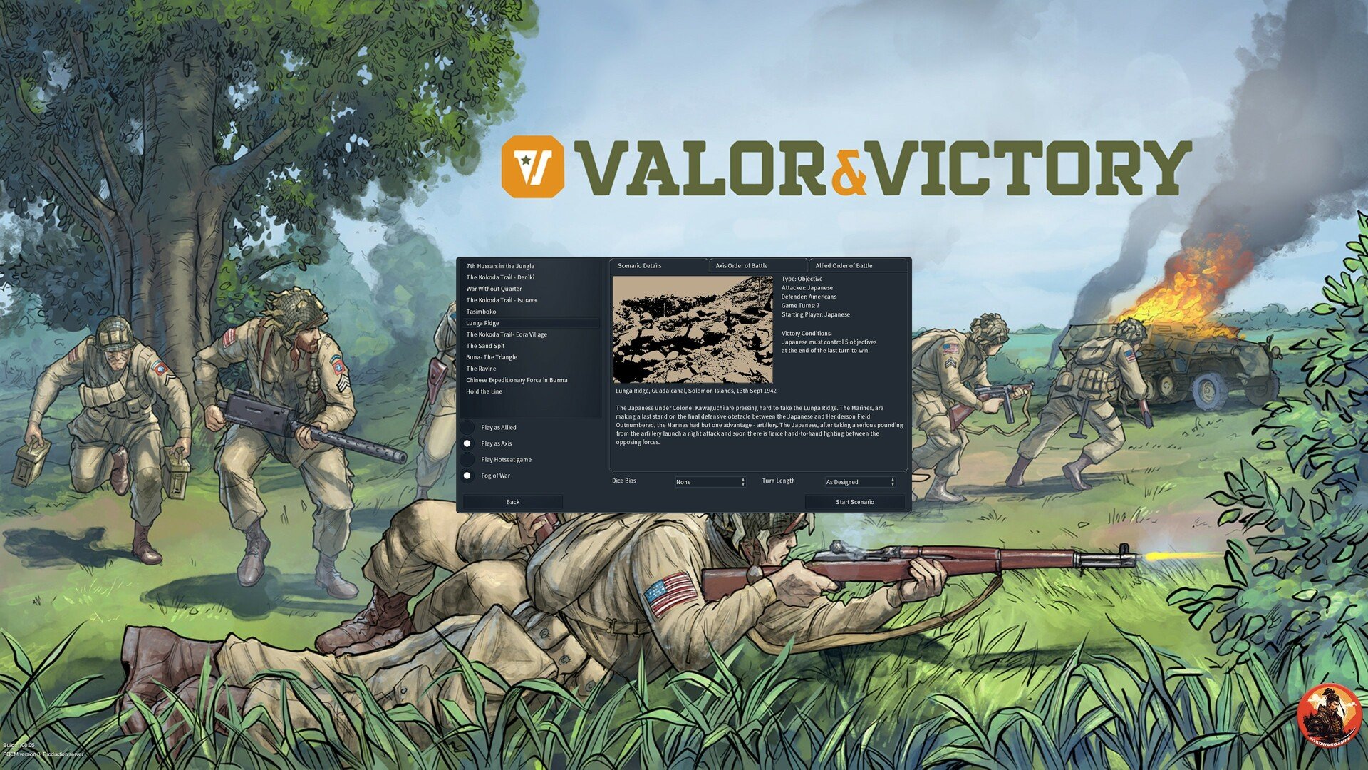 Valor & Victory Pacific 1