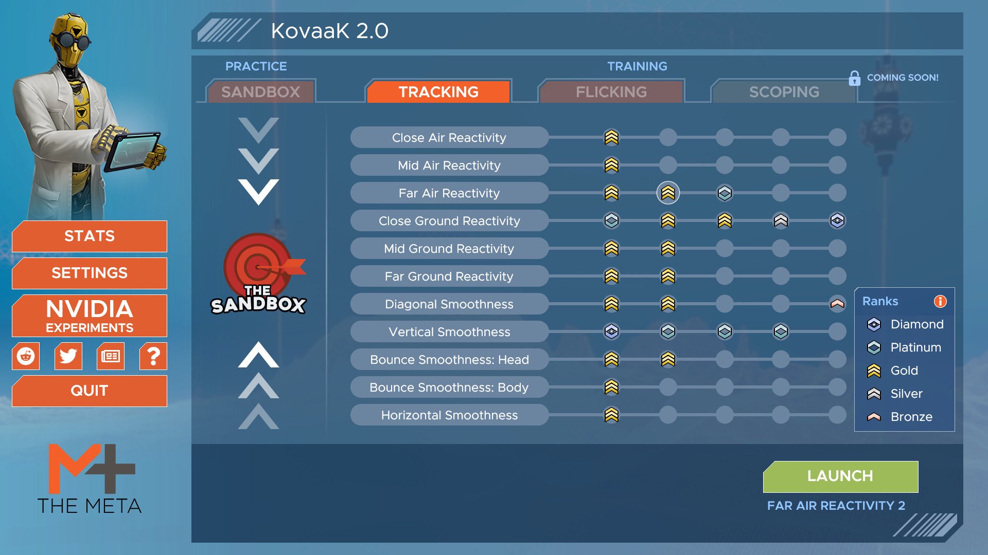 KovaaK's Tracking Trainer 2