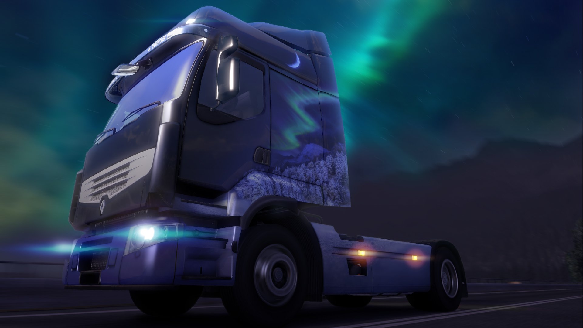Euro Truck Simulátor 2 Ice Cold Paint Jobs Pack 2