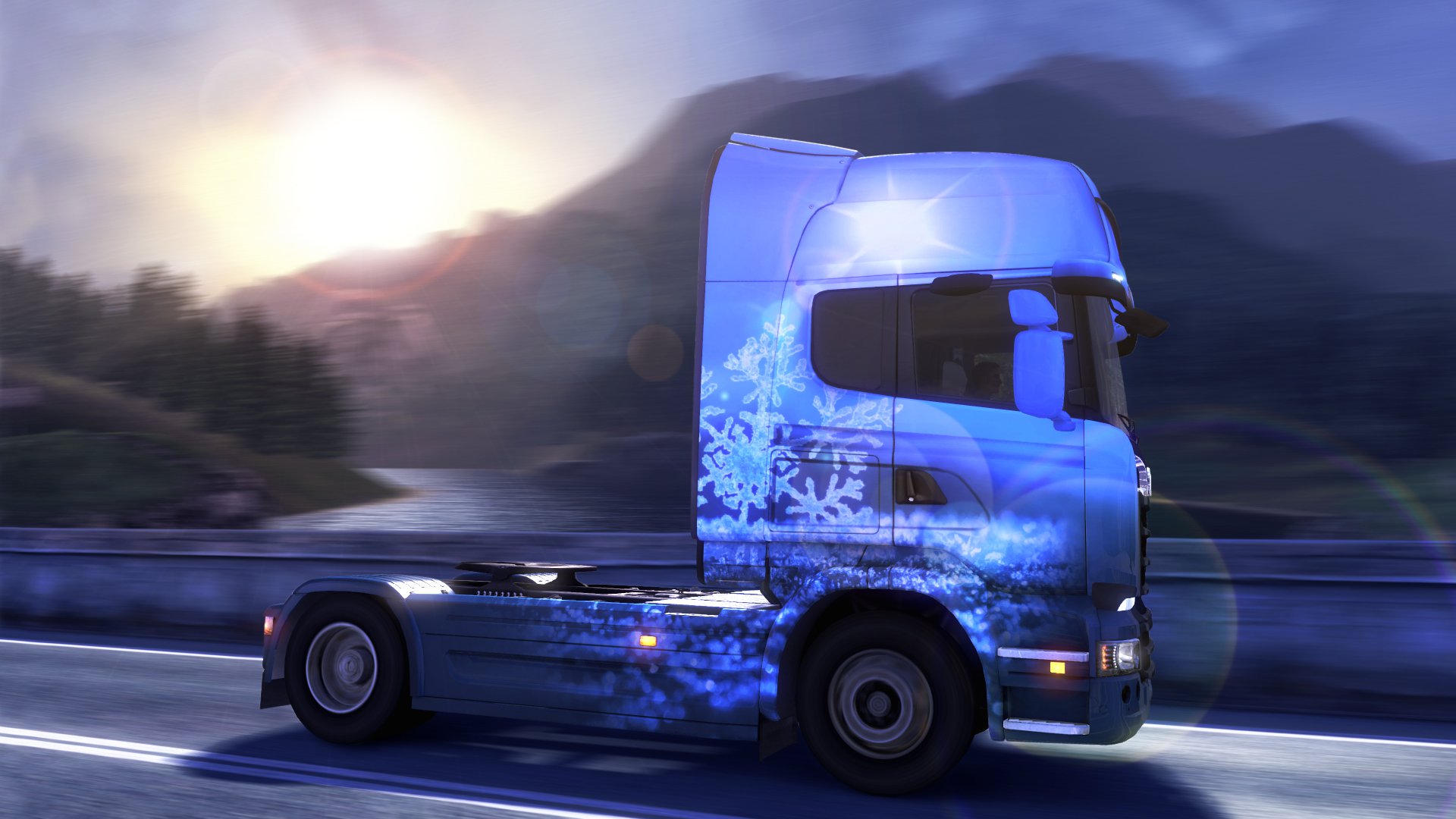 Euro Truck Simulátor 2 Ice Cold Paint Jobs Pack 3