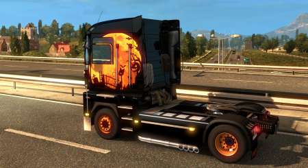 Euro Truck Simulátor 2 Halloween Paint Jobs Pack 8
