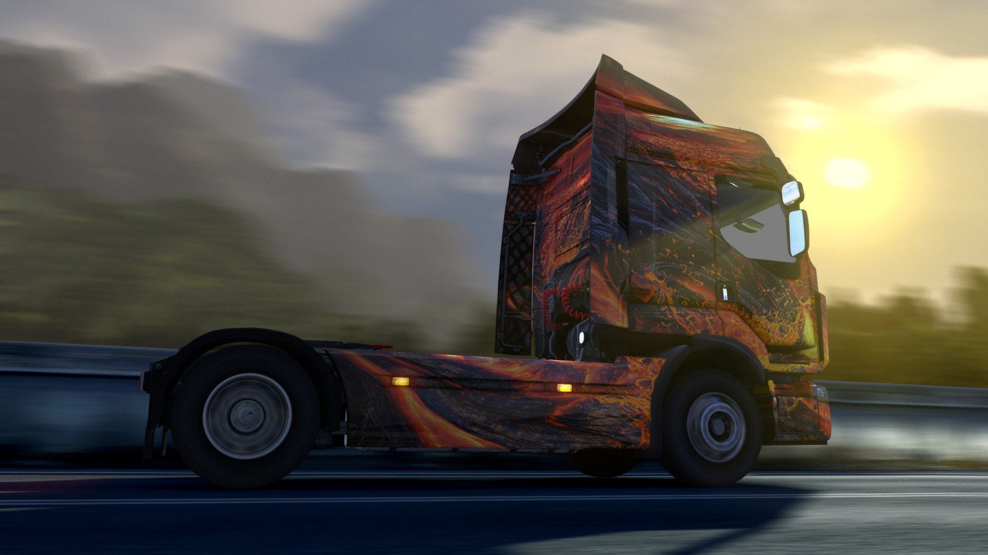 Euro Truck Simulátor 2 Force of Nature Paint Jobs Pack 2