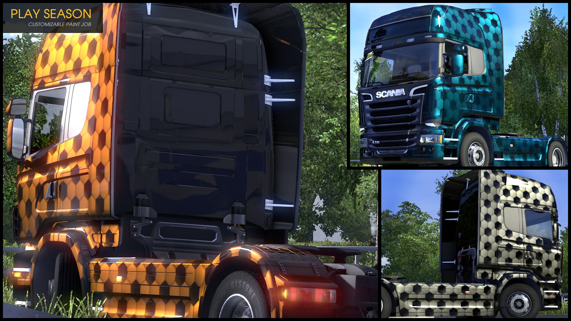 Euro Truck Simulátor 2 Flip Paint Designs 9