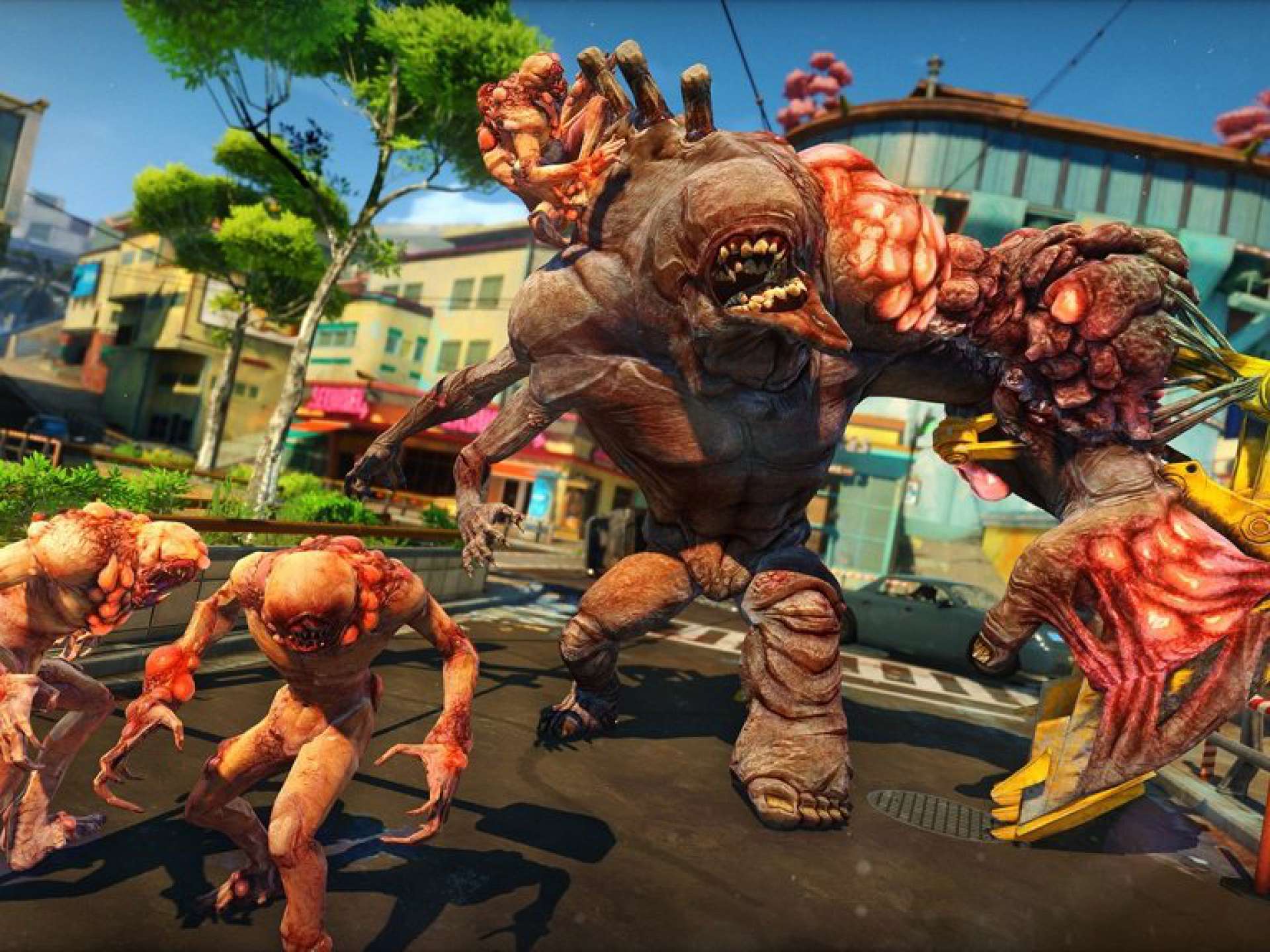 Игра называется велик. Sunset Overdrive игра. Sunset Overdrive е3. Sunset Overdrive 2.