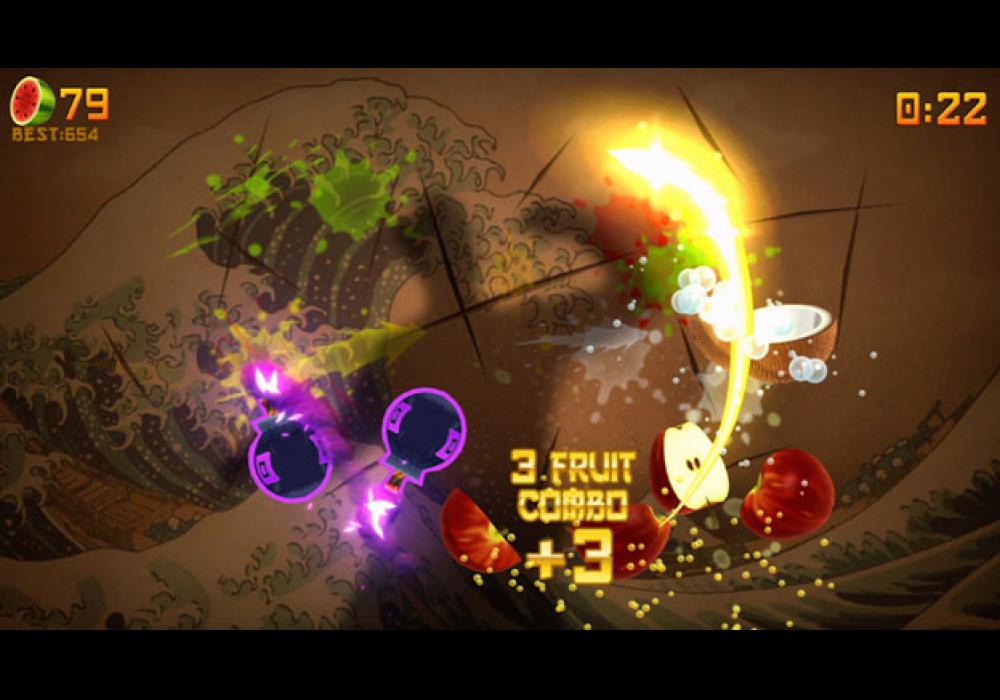 Fruit Ninja Xbox 360, Kinect 2344