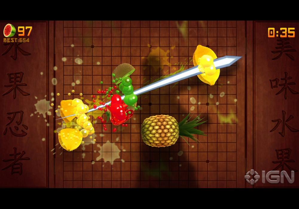 Fruit Ninja Xbox 360, Kinect 442
