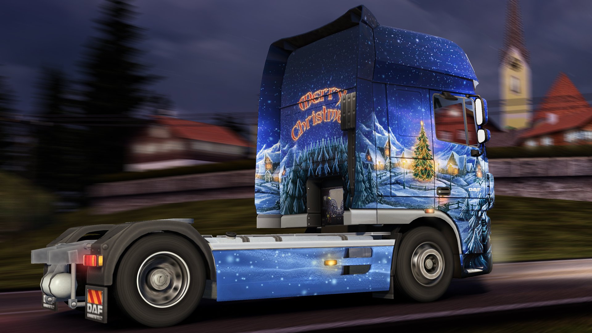Euro Truck Simulátor 2 Christmas Paint Jobs Pack 3