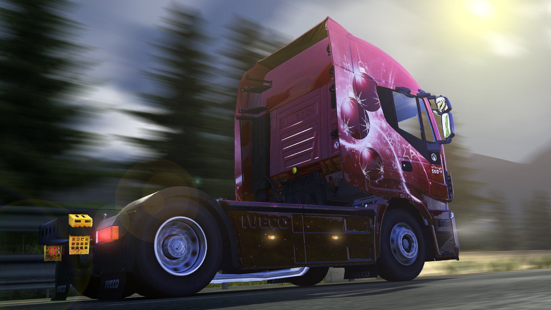 Euro Truck Simulátor 2 Christmas Paint Jobs Pack 6