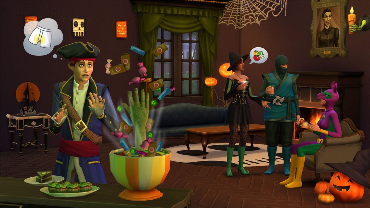 The Sims 4 Strašidelné věcičky 1
