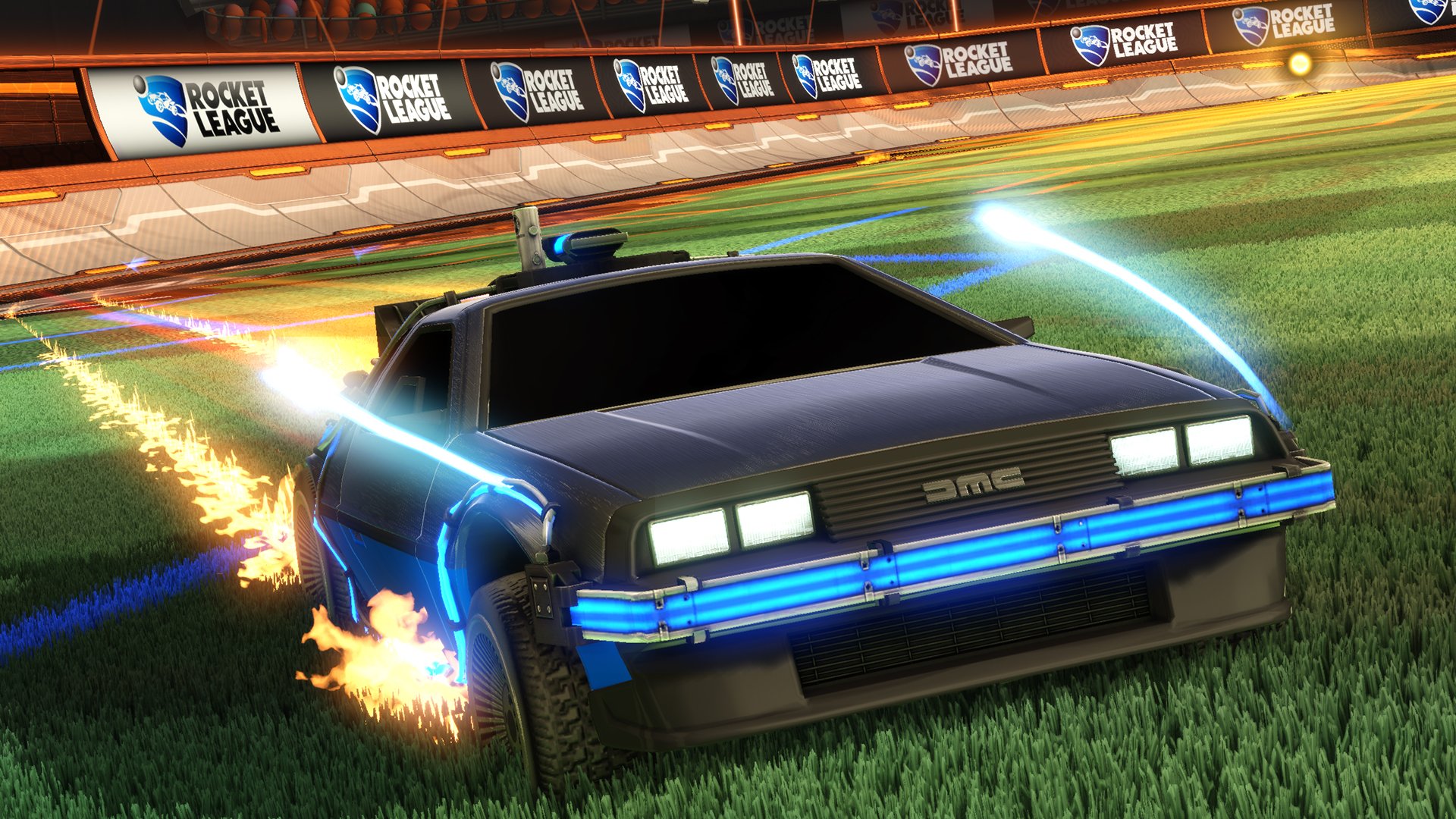 Rocket League Back to the Future Car Pack 1
