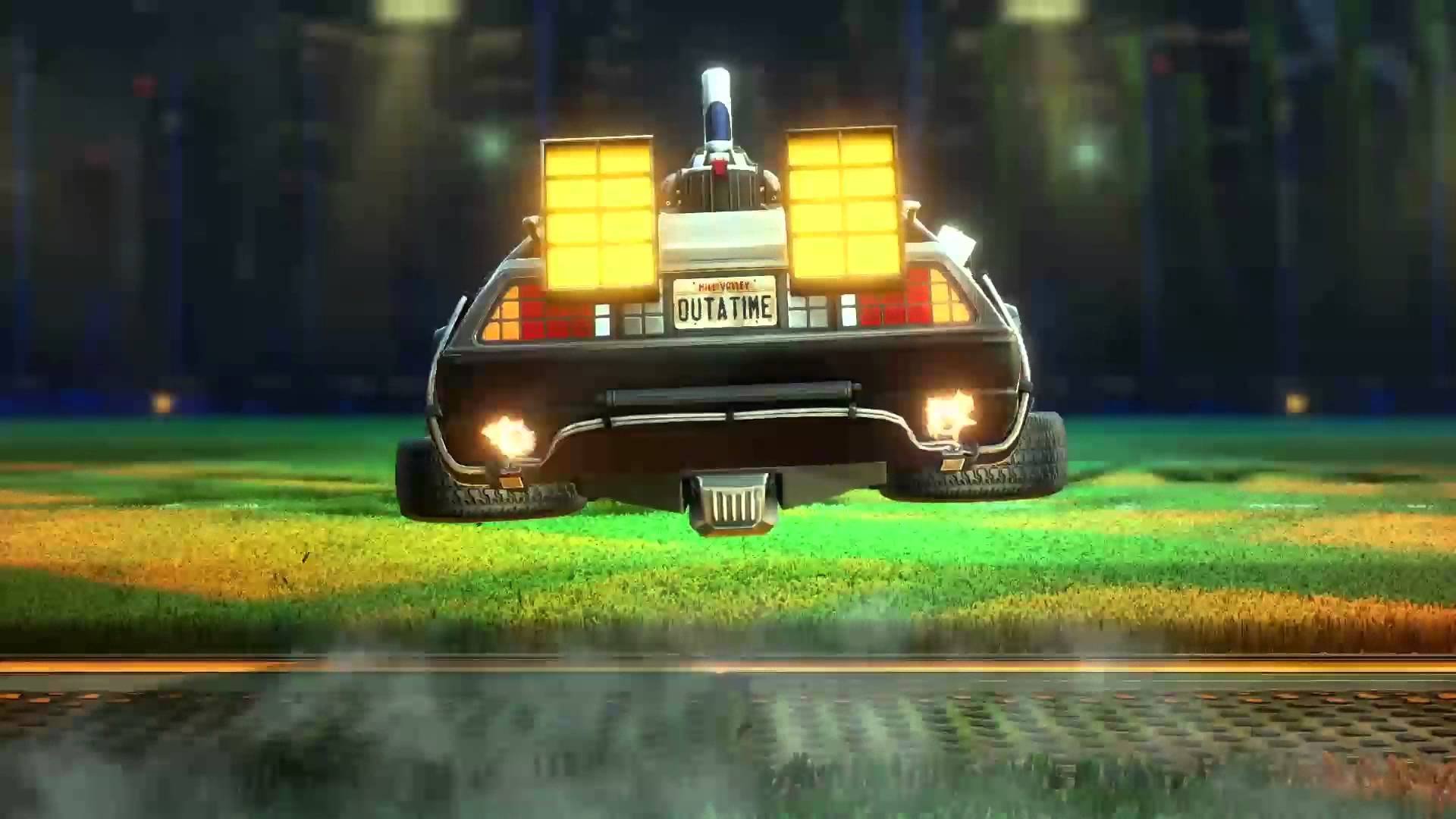 Rocket League Back to the Future Car Pack 4