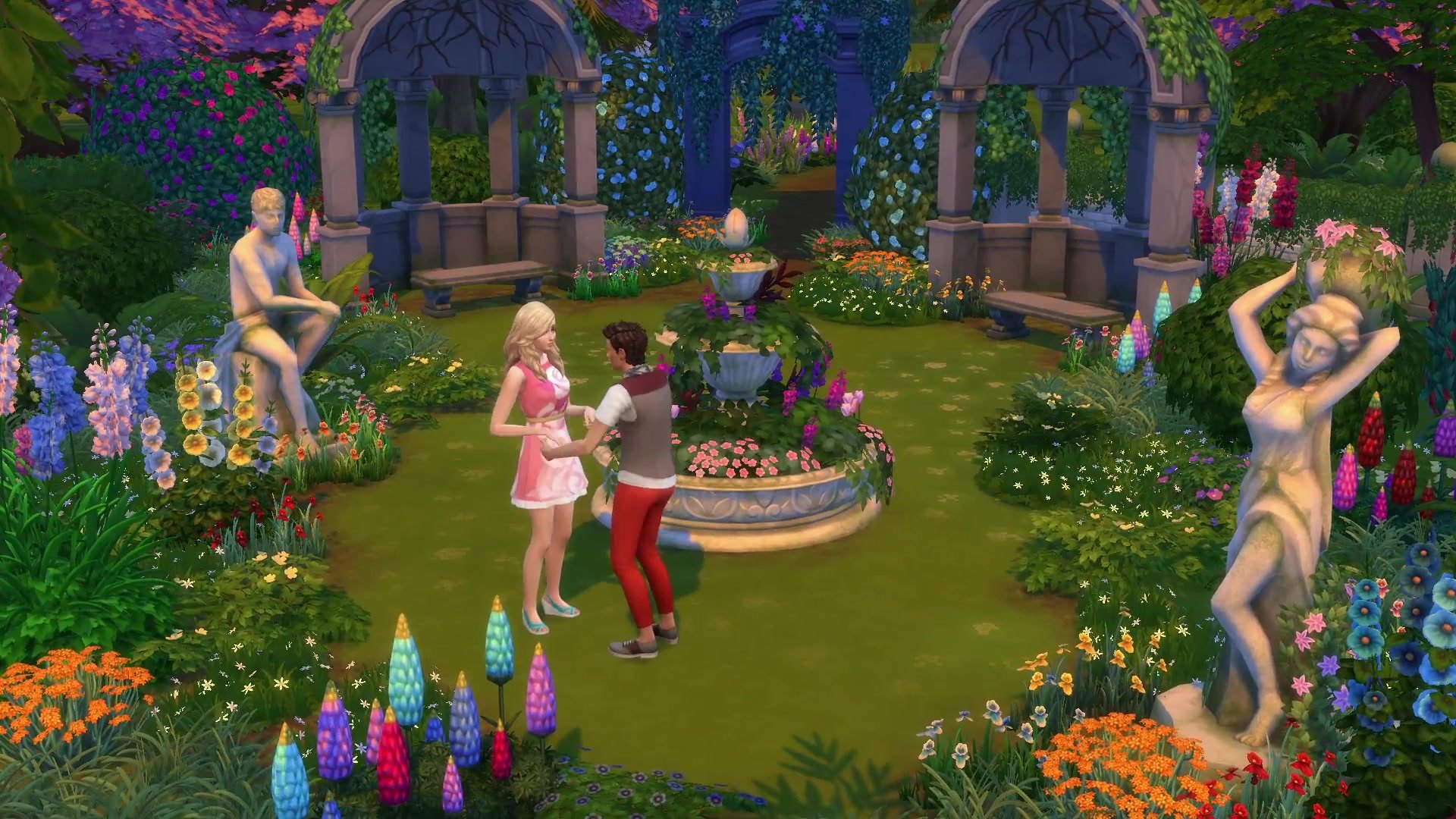 The Sims 4 Romantická zahrada 1
