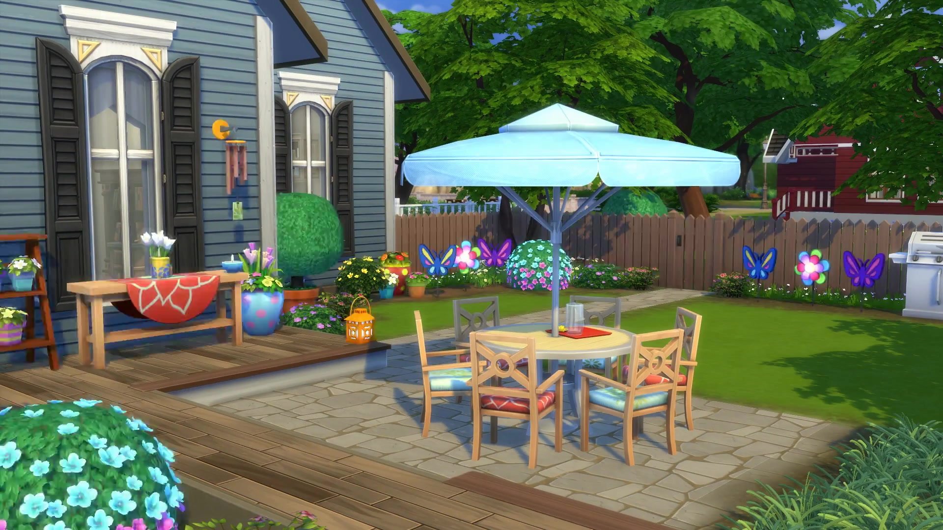 The Sims 4 Zahrada za domem 2