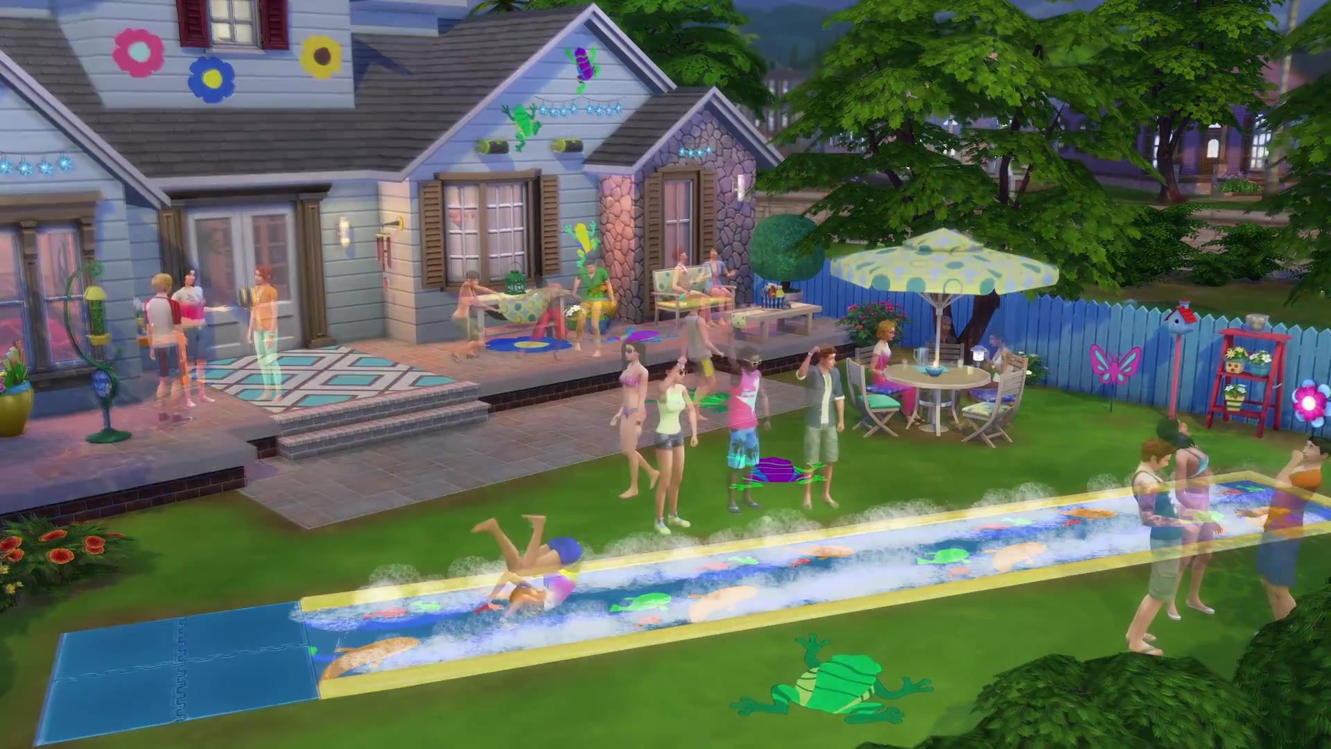 The Sims 4 Zahrada za domem 3