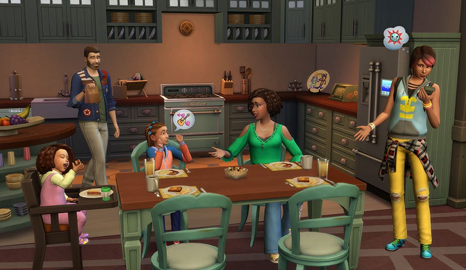 The Sims 4 Rodičovství 3