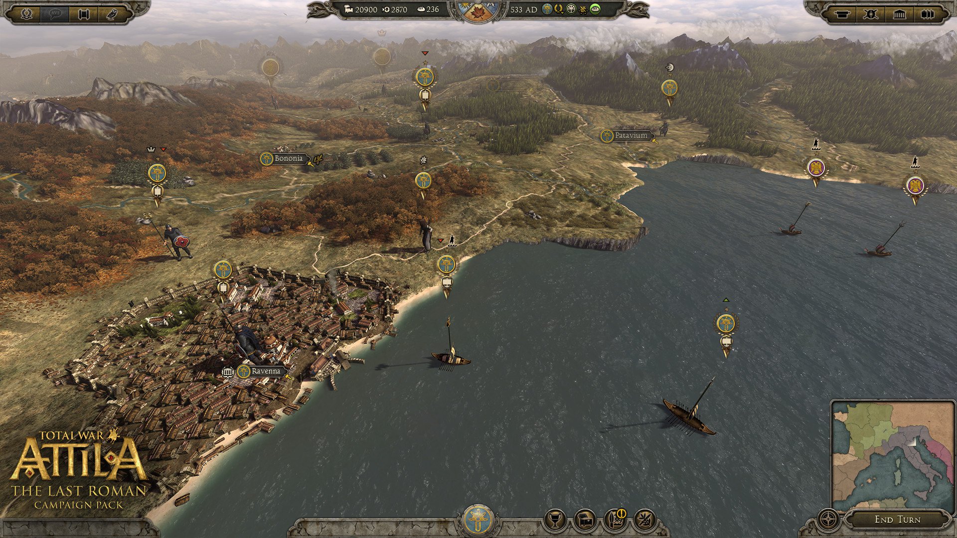 Total War ATTILA The Last Roman Campaign Pack 3