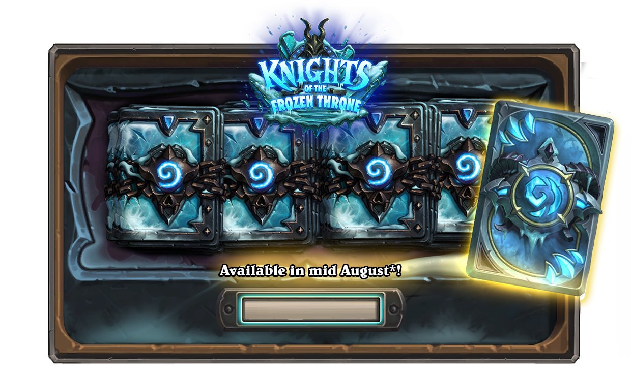 15x Hearthstone Knights of the Frozen Throne 1