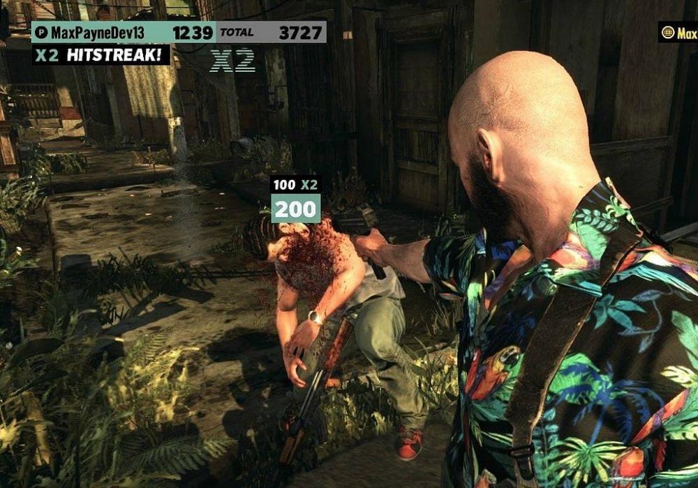 Max Payne 3 Cemetery Multiplayer Map DLC Xbox 360 2482