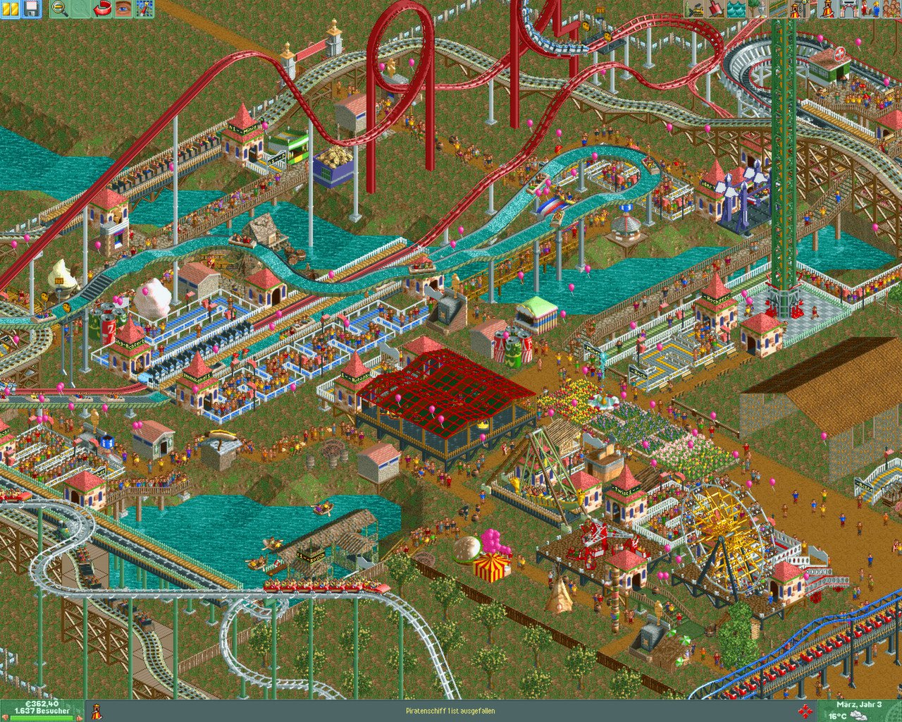 RollerCoaster Tycoon 2 Triple Thrill Pack 2