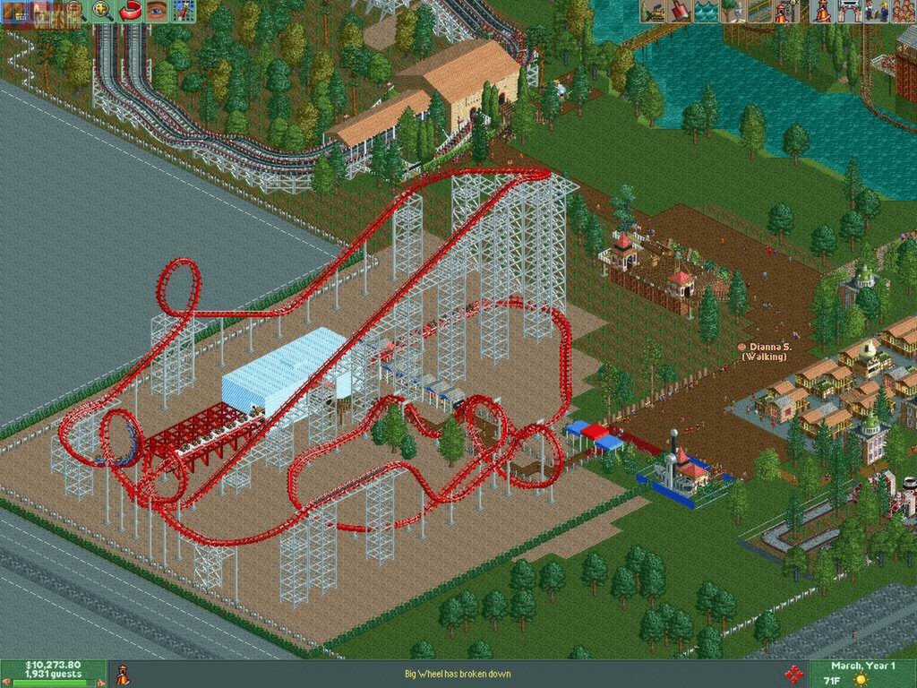 RollerCoaster Tycoon 2 Triple Thrill Pack 3