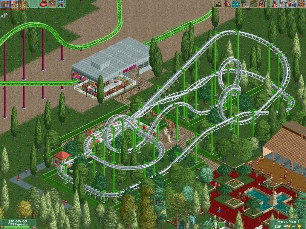 RollerCoaster Tycoon 2 Triple Thrill Pack 4