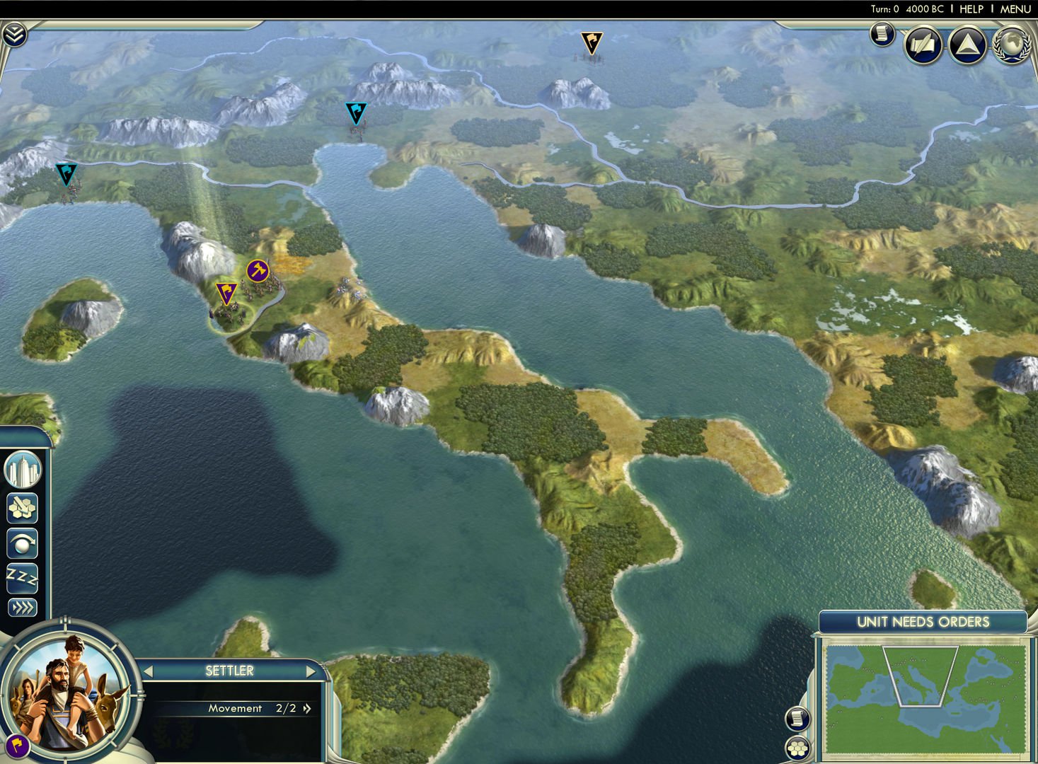 Sid Meiers Civilization V Cradle of Civilization DLC Bundle 1