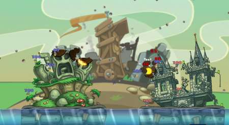 Worms Reloaded Forts Pack 7