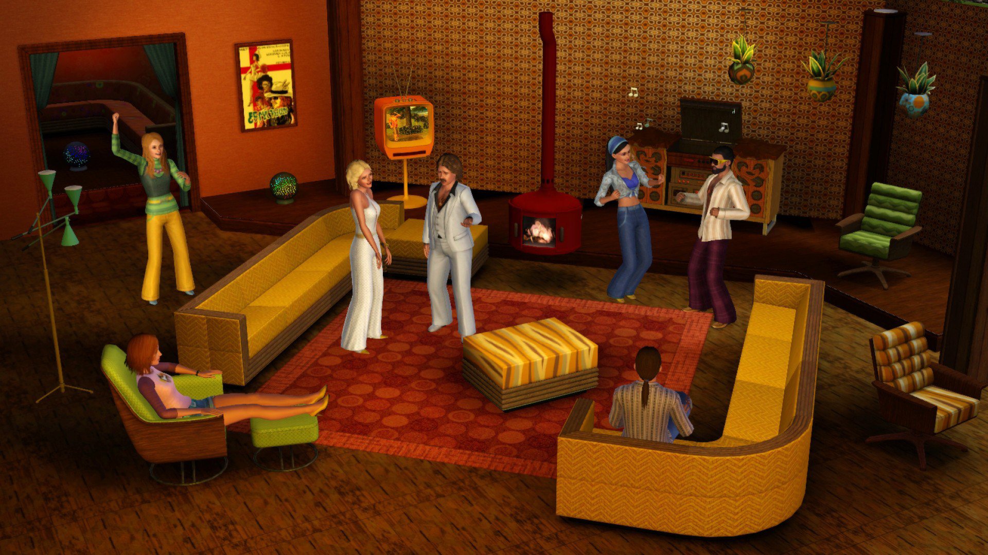 The Sims 3 70s, 80s and 90s Stuff 1