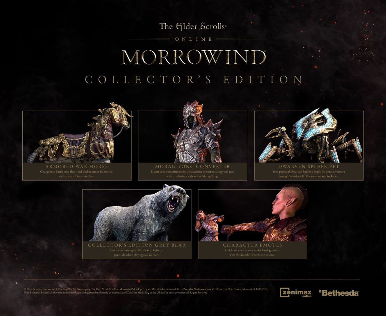 The Elder Scrolls Online Morrowind Digital Collectors Upgrade 1