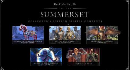 The Elder Scrolls Online Summerset Digital Collectors Upgrade 1