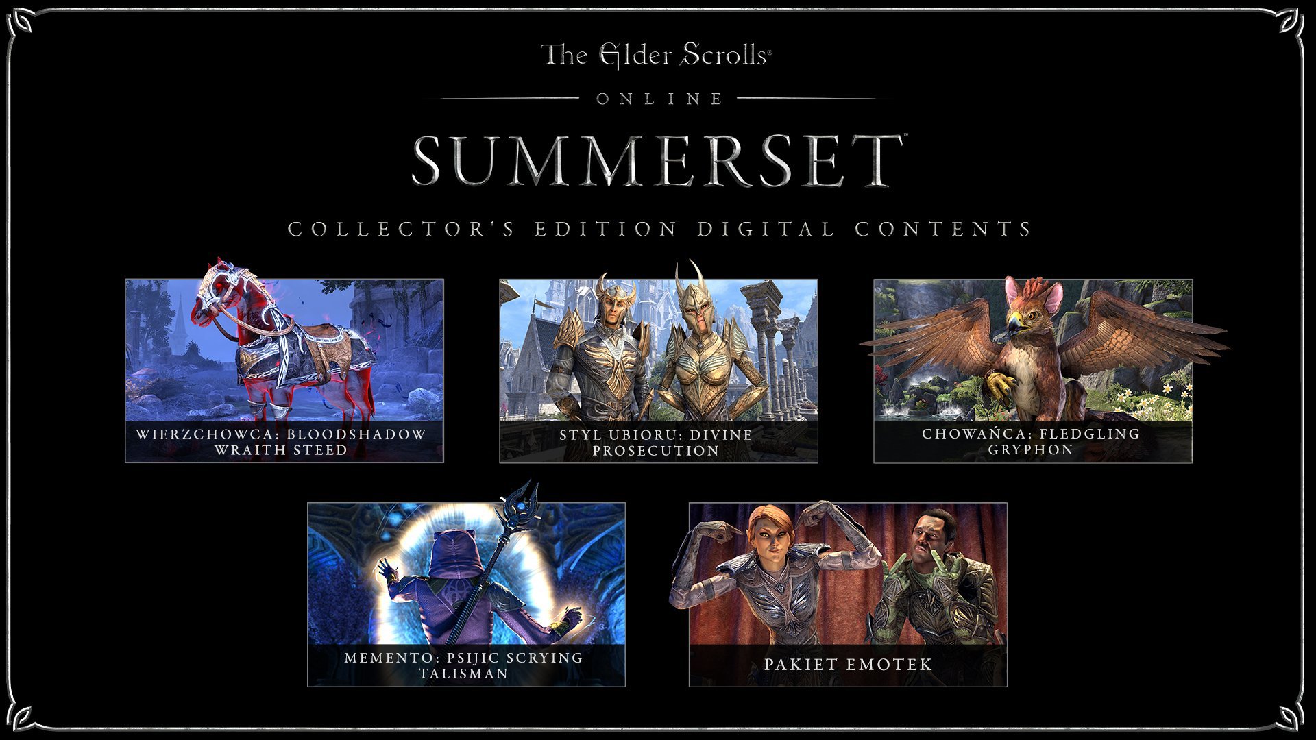 The Elder Scrolls Online Summerset Digital Collectors Edition 1