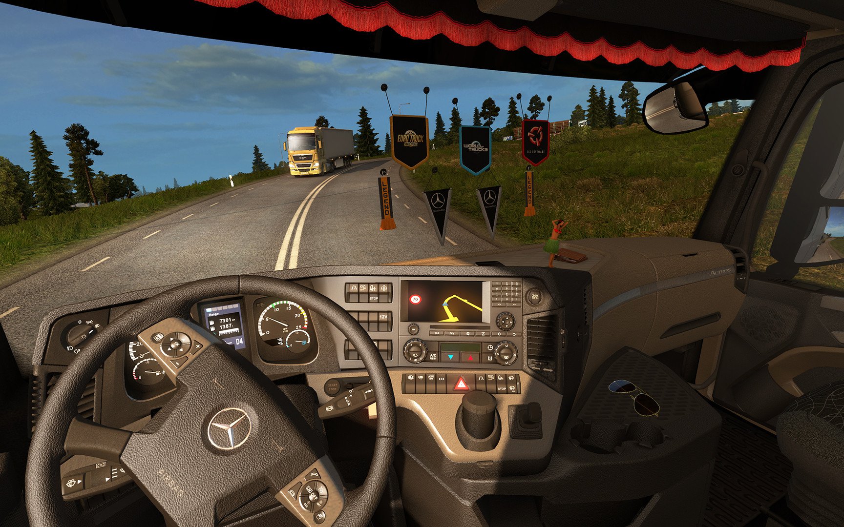 Euro Truck Simulator 2 Cabin Accessories 6