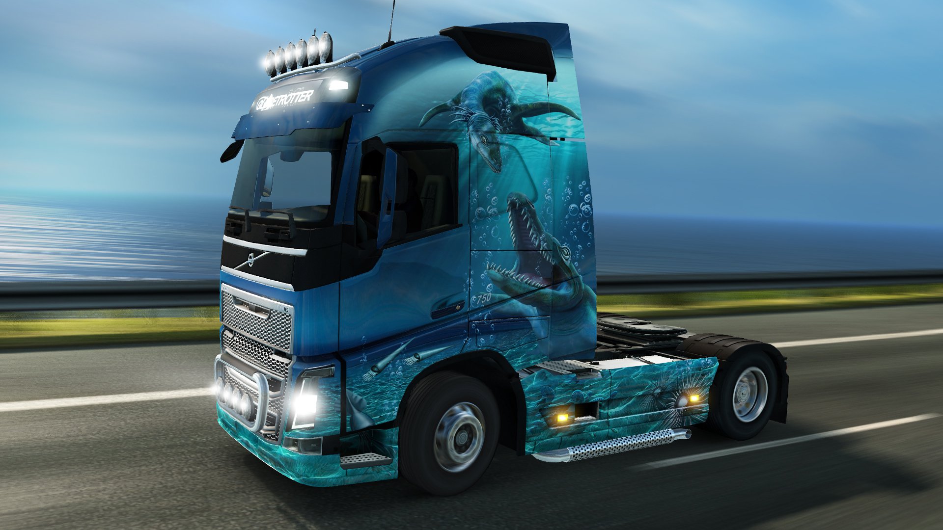 Euro Truck Simulátor 2 Prehistoric Paint Jobs 4