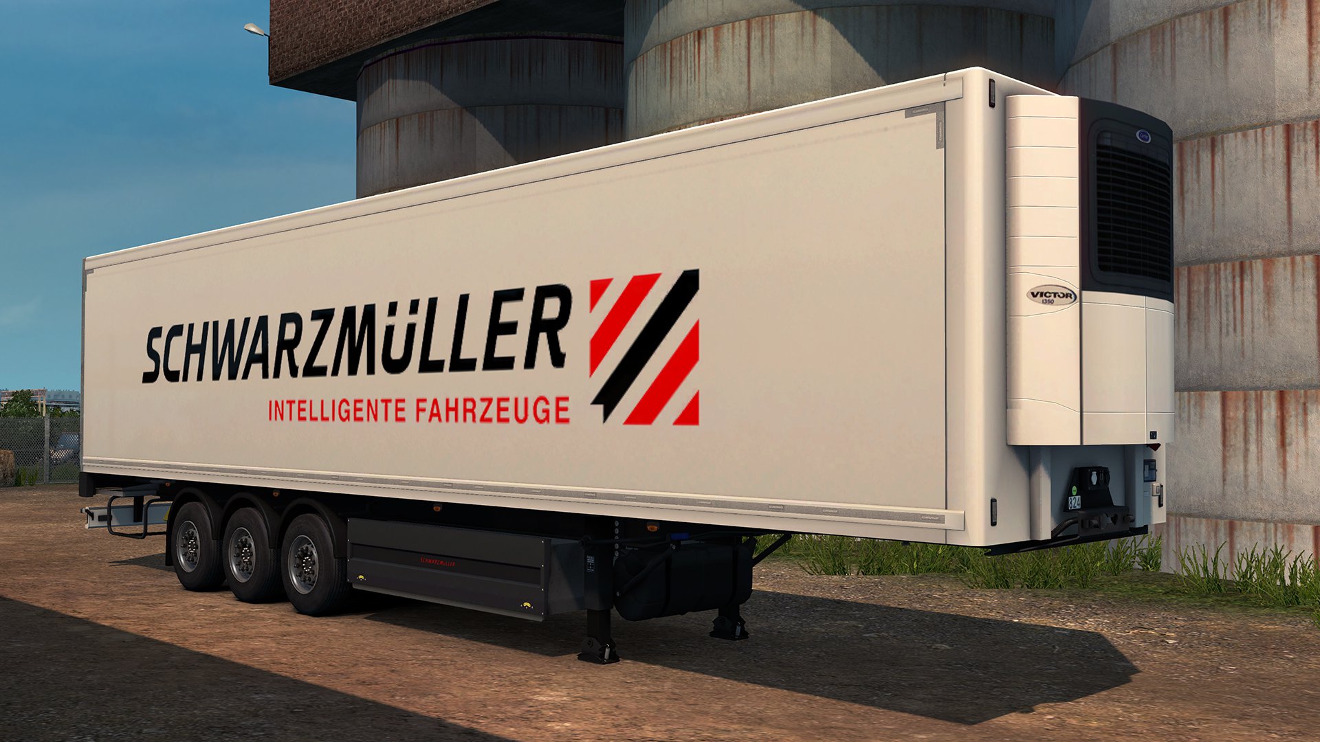 Euro Truck Simulátor 2 Schwarzmüller Trailer Pack DLC 2
