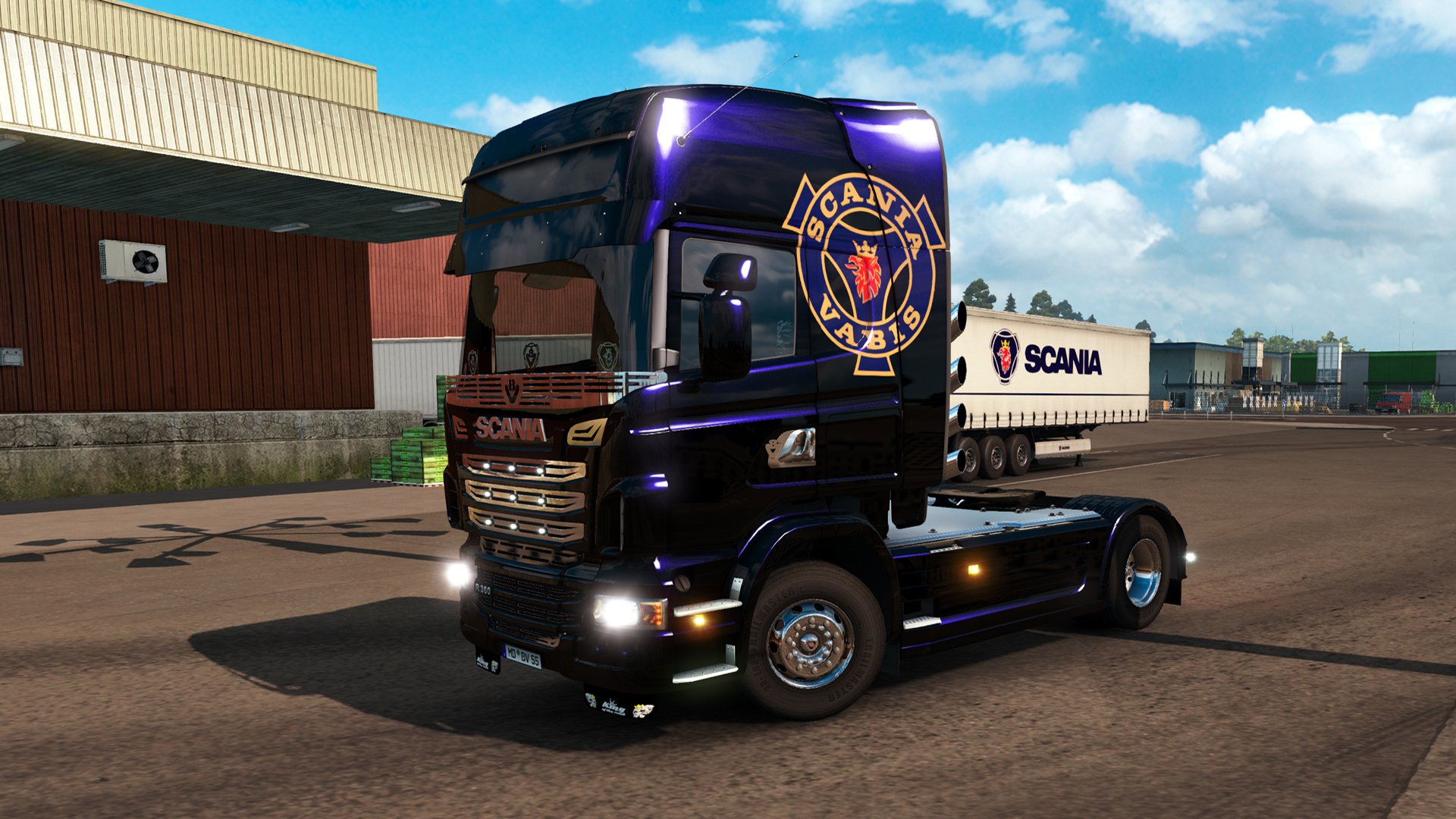 Euro Truck Simulator 2 Mighty Griffin Tuning Pack DLC 3