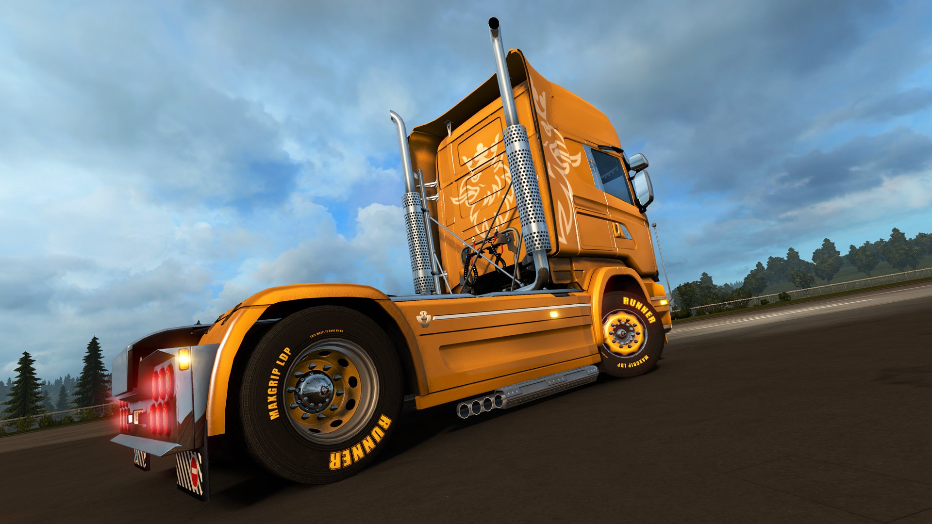Euro Truck Simulator 2 Mighty Griffin Tuning Pack DLC 8