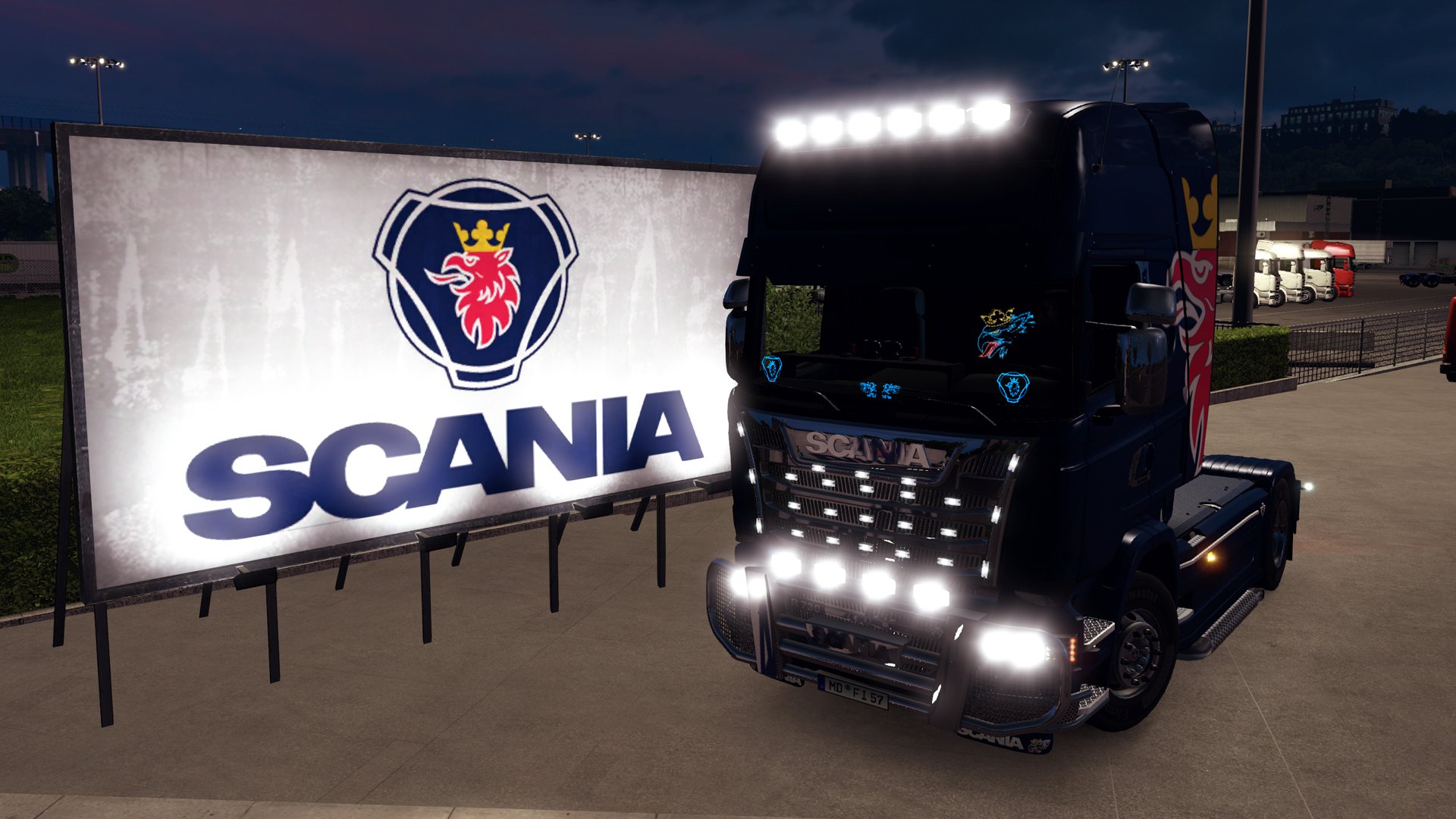 Euro Truck Simulator 2 Mighty Griffin Tuning Pack DLC 9