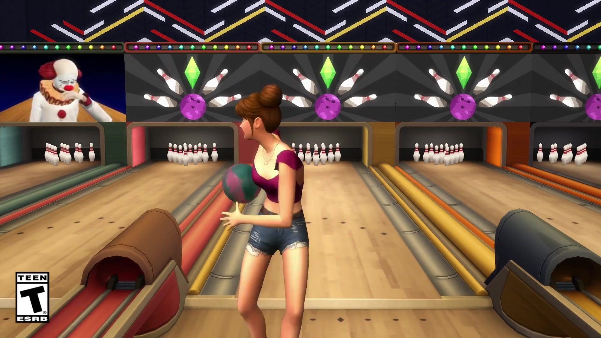 The Sims 4 Bowlingový večer 1