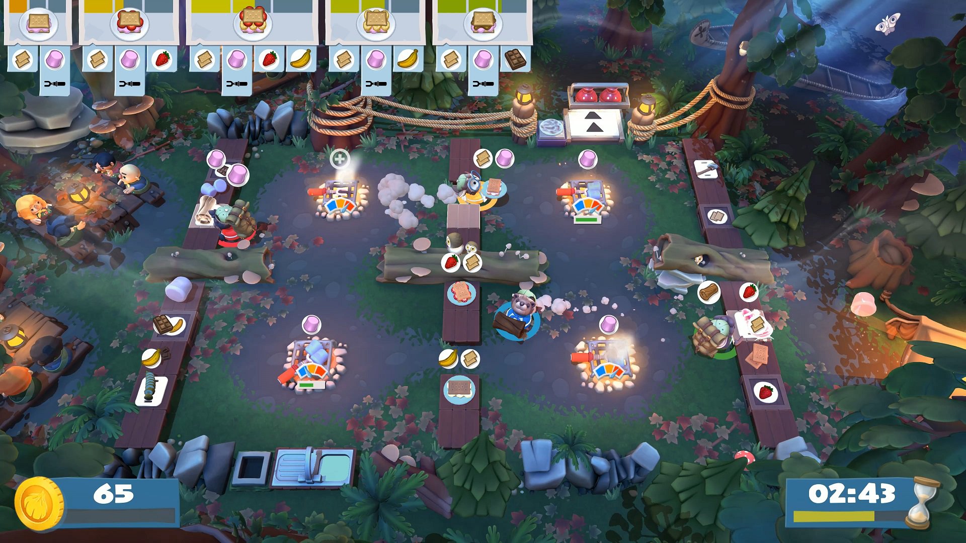 Overcooked! 2 Campfire Cook Off 2