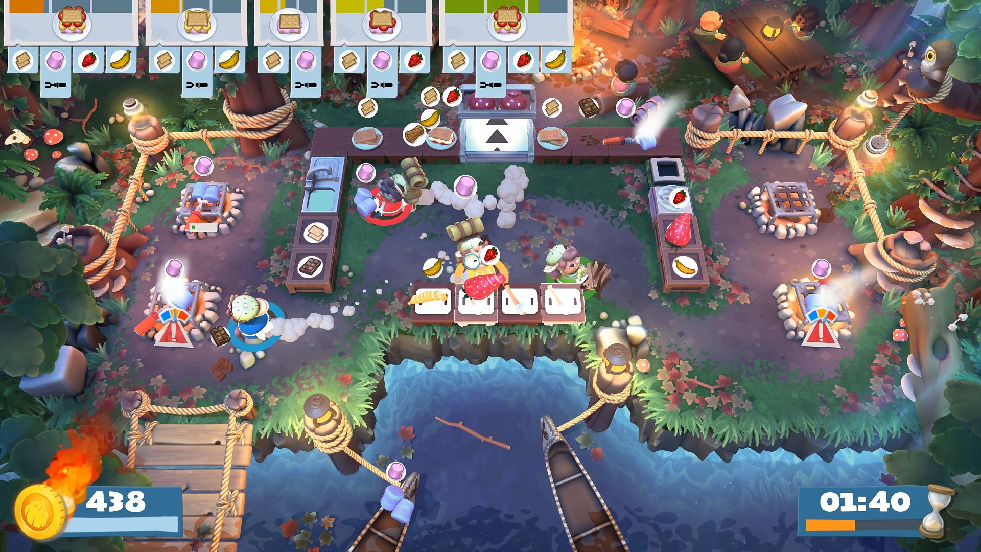 Overcooked! 2 Campfire Cook Off 6