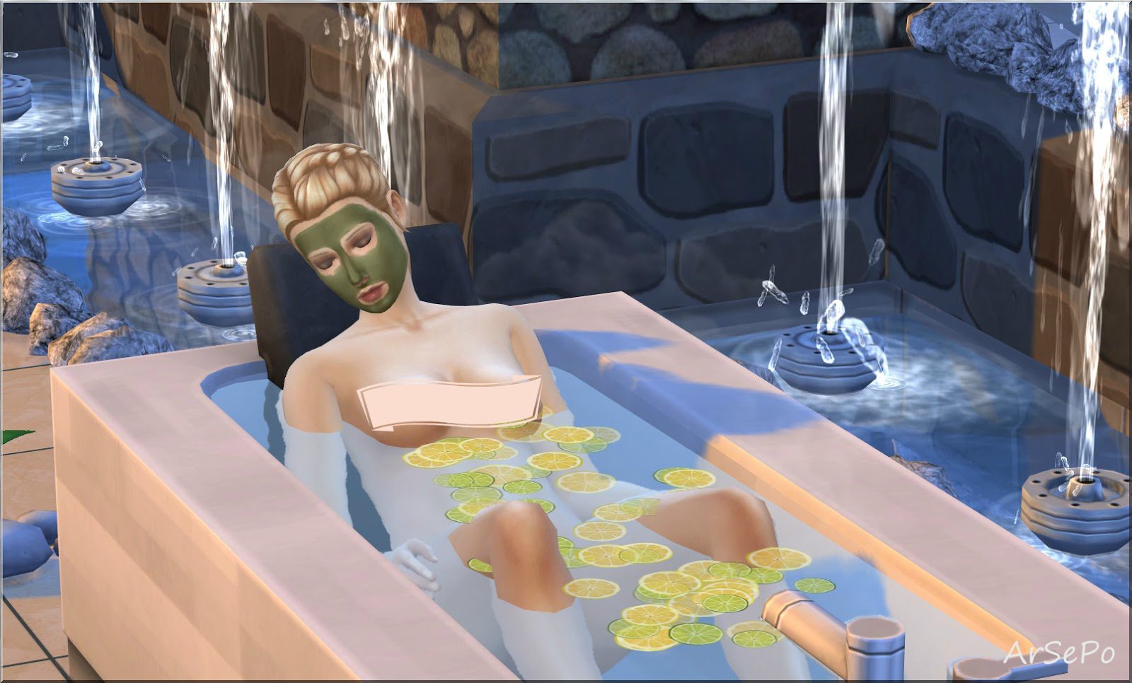 The Sims 4 Návštěva v lázních 4