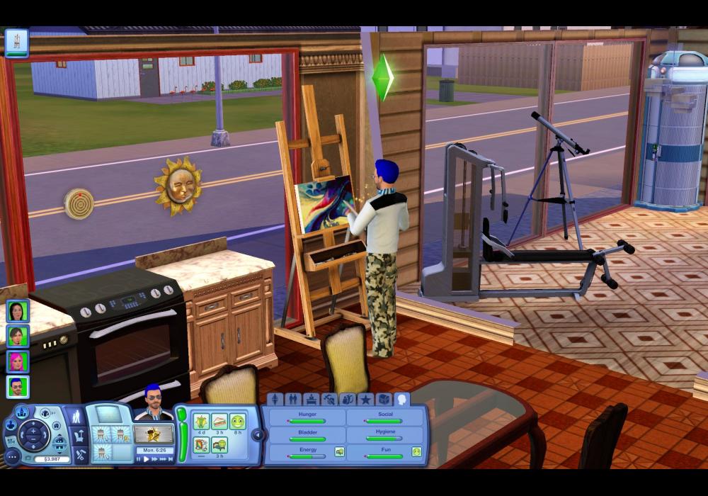 The Sims 3 1000 bodů 2000