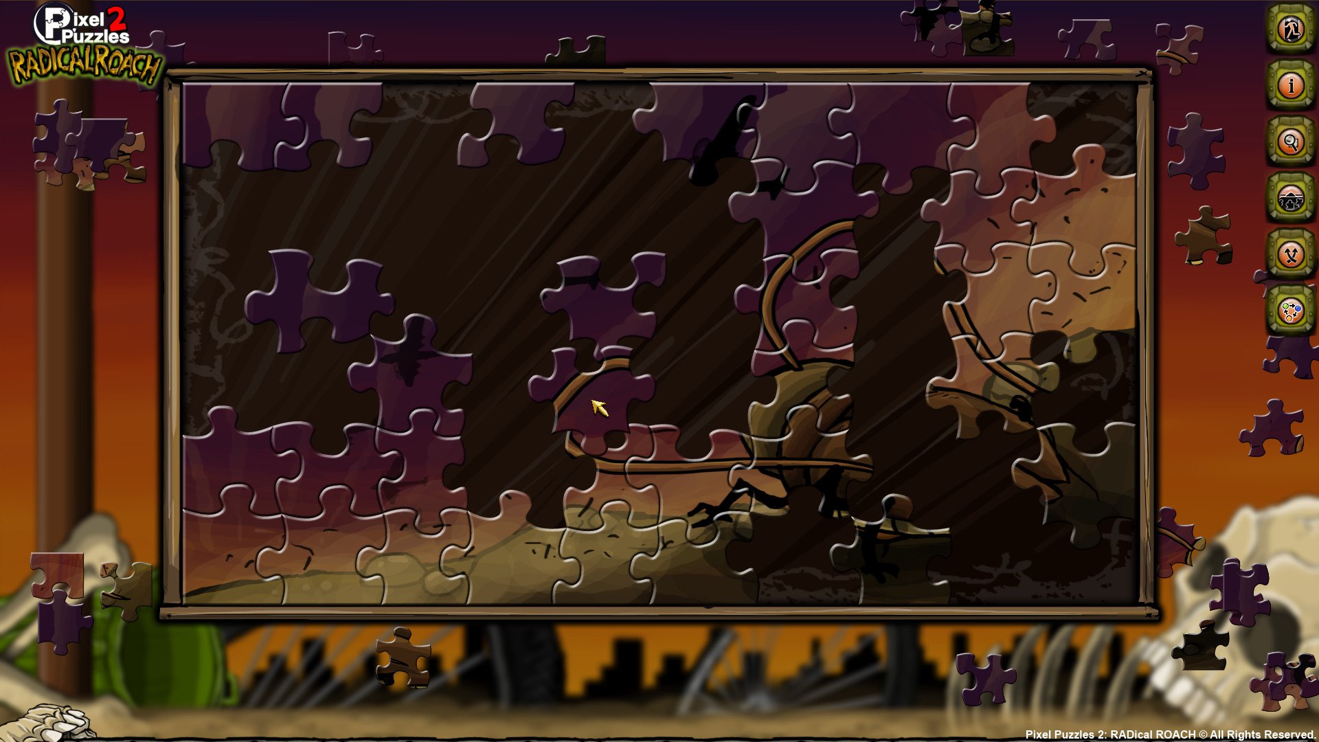 Pixel Puzzles 2 RADical ROACH 5