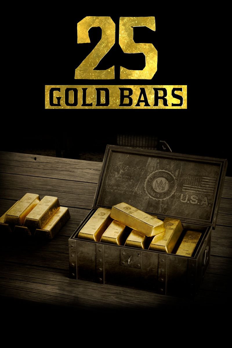 Red Dead Online 25 Gold Bars 2