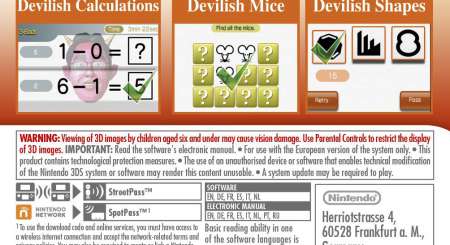 Dr. Kawashima's Devilish Brain Training 4