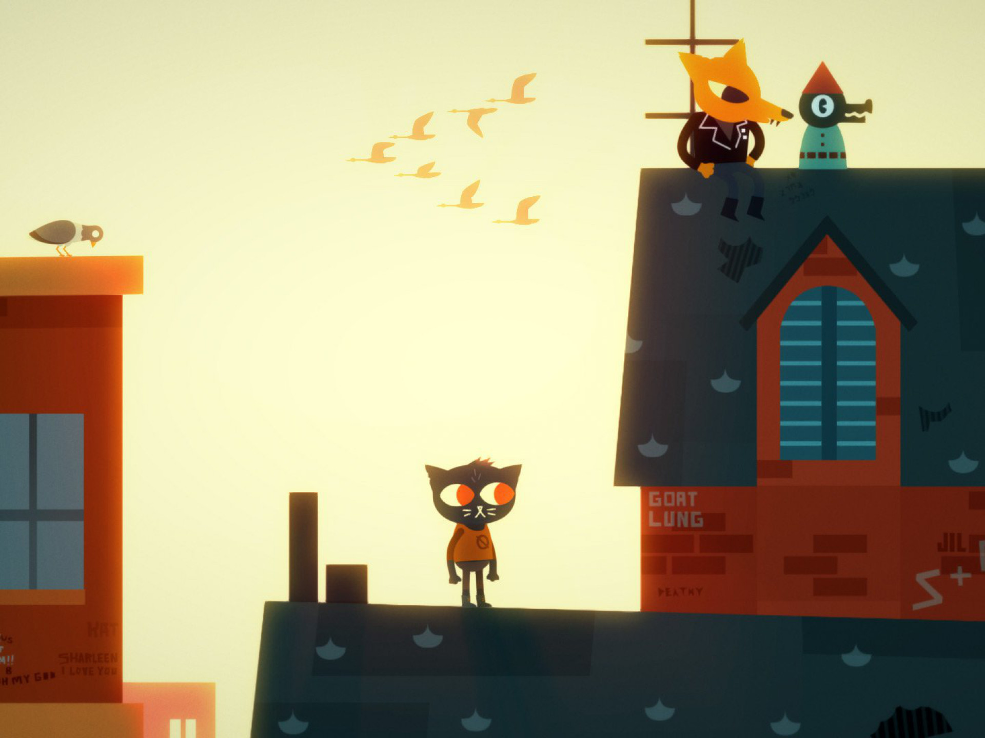 Infinite fall. Найт ин зе Вудс. In the Woods игра. Night in the Woods скрины. Night in the Woods город.