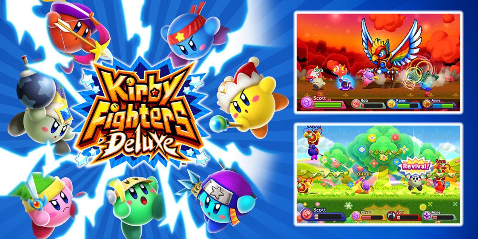 Kirby Fighters Deluxe 1