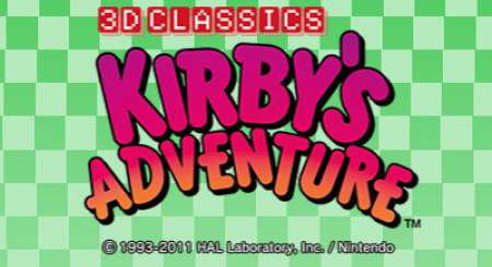 3D Classic Kirby’s Adventure 4