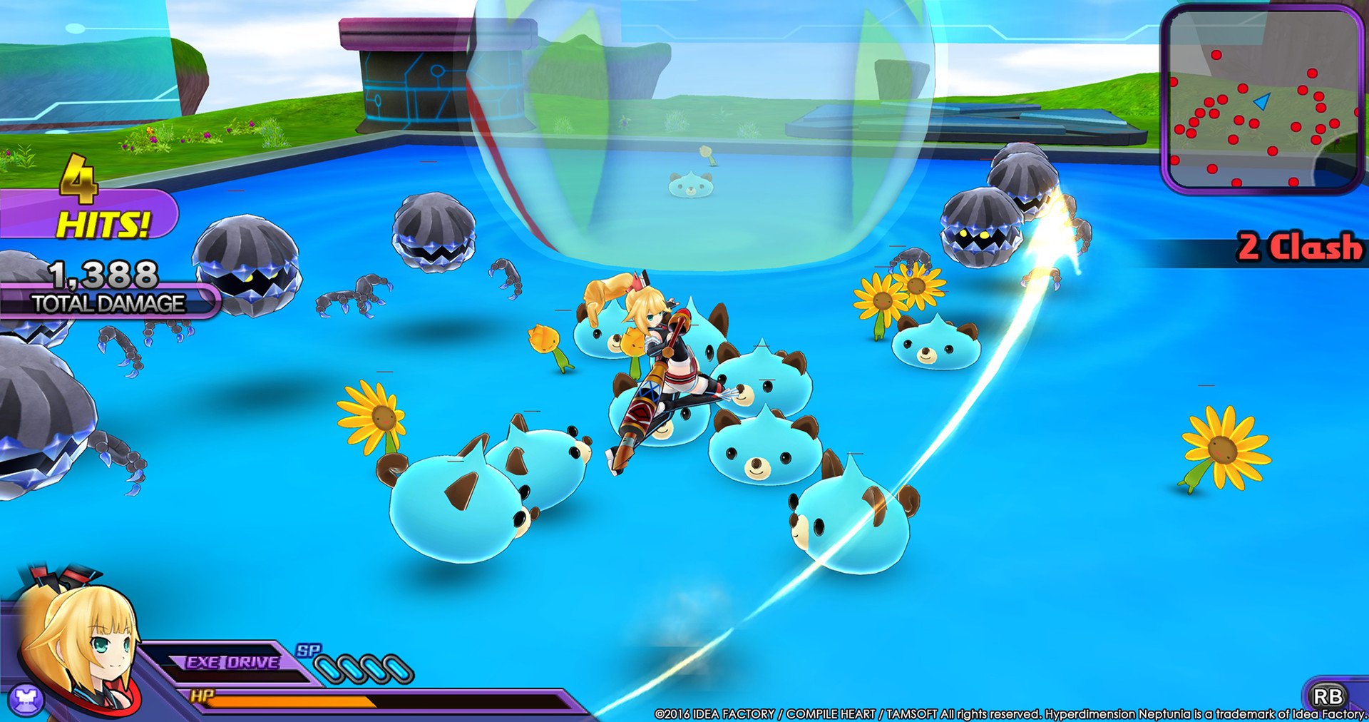 Hyperdimension Neptunia U Action Unleashed 2